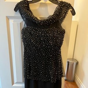 Beaded Badgley Mischka for Neiman Marcus Cocktail Dress Size 2